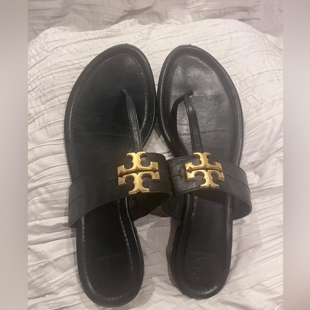 Tory Burch black sandals